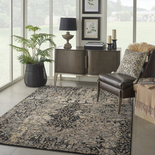 Majestic MST01 Black Area Rug by Nourison