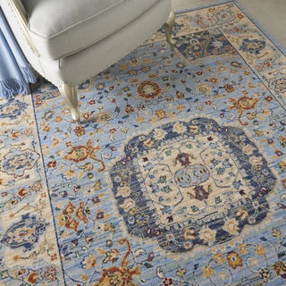 Majestic MST03 Light Blue Area Rug by Nourison