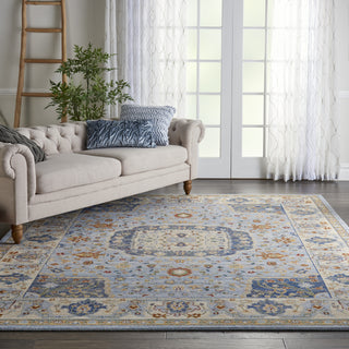 Majestic MST03 Light Blue Area Rug by Nourison