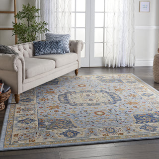 Majestic MST03 Light Blue Area Rug by Nourison