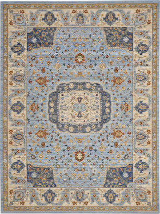 Majestic MST03 Light Blue Area Rug by Nourison