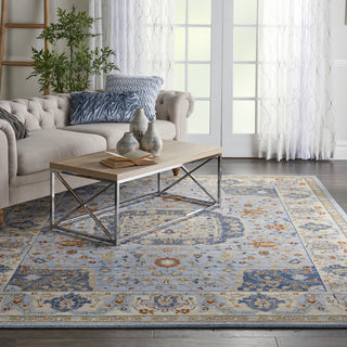 Majestic MST03 Light Blue Area Rug by Nourison