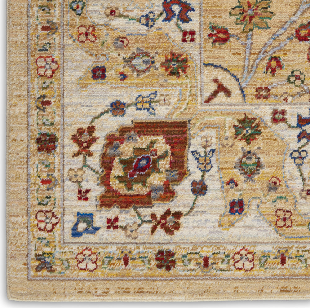 Majestic MST03 Sand Area Rug by Nourison Room Image Feature