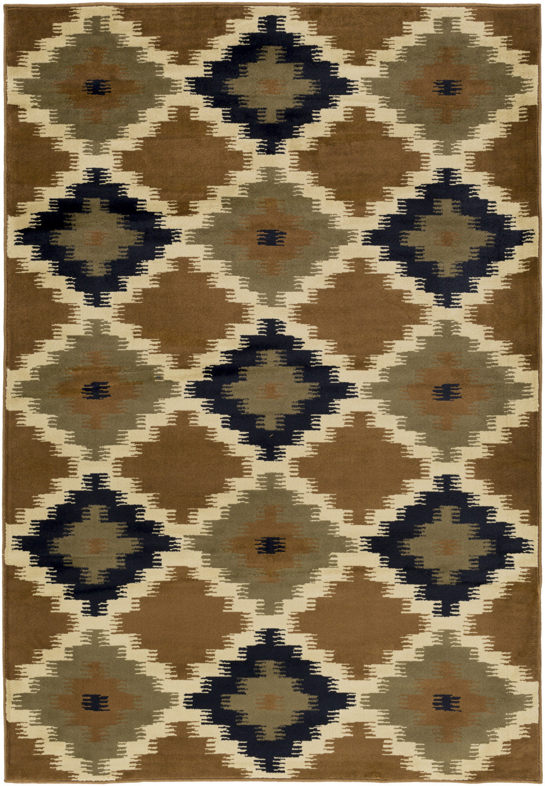 Surya Mountain Home MTH-1018 Brown Area Rug by Mossy Oak main image
