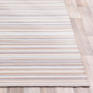 Surya Maritime MTM-1000 Medium Gray Khaki White Camel Pale Blue Area Rug by Bella Dura Detail Image