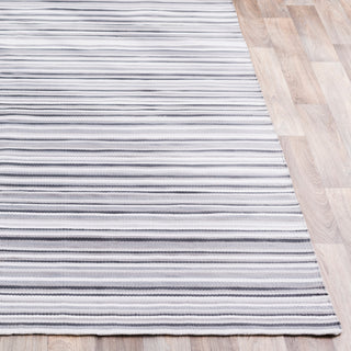 Surya Maritime MTM-1001 Taupe Medium Gray Light Charcoal White Area Rug by Bella Dura Detail Image