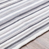 Surya Maritime MTM-1001 Taupe Medium Gray Light Charcoal White Area Rug by Bella Dura Texture Image