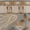 Surya Mentone MTO-7000 Taupe Hand Tufted Area Rug 16'' Sample Swatch