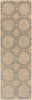 Surya Mentone MTO-7004 Taupe Area Rug 2'6'' x 8' Runner