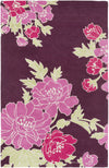Surya Mount Perry MTP-1002 Burgundy Area Rug by Florence Broadhurst 5' x 8'