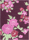 Surya Mount Perry MTP-1002 Burgundy Area Rug by Florence Broadhurst 8' x 11'