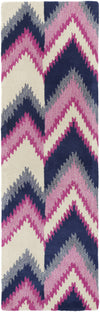 Surya Mount Perry MTP-1003 Navy Area Rug by Florence Broadhurst 2'6'' x 8' Runner