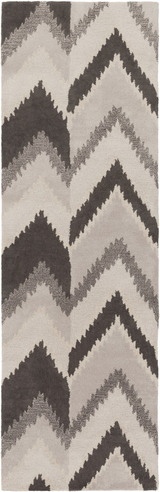 Surya Mount Perry MTP-1004 Light Gray Area Rug by Florence Broadhurst 2'6'' x 8' Runner