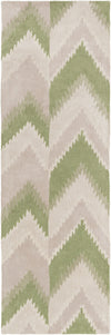 Surya Mount Perry MTP-1005 Moss Area Rug by Florence Broadhurst 2'6'' x 8' Runner