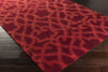 Surya Mount Perry MTP-1007 Burgundy Hand Tufted Area Rug by Florence Broadhurst 5x8 Corner