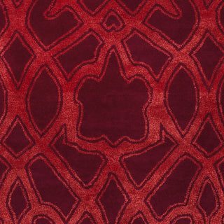 Surya Mount Perry MTP-1007 Burgundy Hand Tufted Area Rug by Florence Broadhurst Sample Swatch