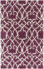 Surya Mount Perry MTP-1009 Burgundy Area Rug by Florence Broadhurst 5' x 8'