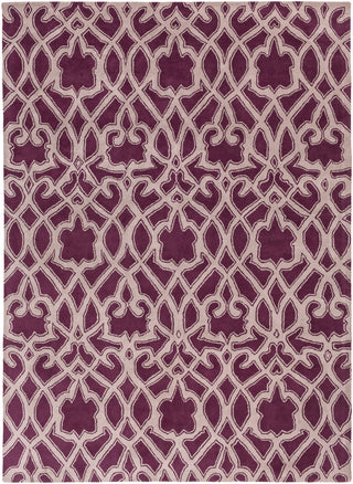 Surya Mount Perry MTP-1009 Burgundy Area Rug by Florence Broadhurst 8' x 11'