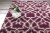 Surya Mount Perry MTP-1009 Burgundy Hand Tufted Area Rug by Florence Broadhurst 