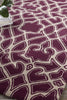Surya Mount Perry MTP-1009 Burgundy Hand Tufted Area Rug by Florence Broadhurst 