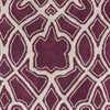 Surya Mount Perry MTP-1009 Burgundy Hand Tufted Area Rug by Florence Broadhurst Sample Swatch