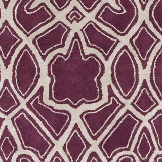 Surya Mount Perry MTP-1009 Burgundy Hand Tufted Area Rug by Florence Broadhurst Sample Swatch