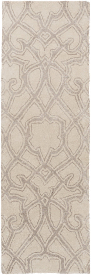 Surya Mount Perry MTP-1011 Ivory Area Rug by Florence Broadhurst 2'6'' x 8' Runner