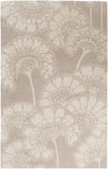 Surya Mount Perry MTP-1014 Taupe Area Rug by Florence Broadhurst 5' x 8'