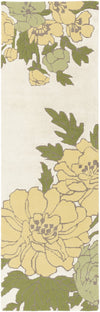 Surya Mount Perry MTP-1021 Ivory Area Rug by Florence Broadhurst 2'6'' x 8' Runner