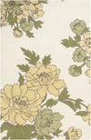 Surya Mount Perry MTP-1021 Ivory Area Rug by Florence Broadhurst 5' x 8'