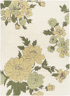 Surya Mount Perry MTP-1021 Ivory Area Rug by Florence Broadhurst 8' x 11'