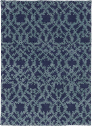 Surya Mount Perry MTP-1022 Navy Area Rug by Florence Broadhurst 8' x 11'