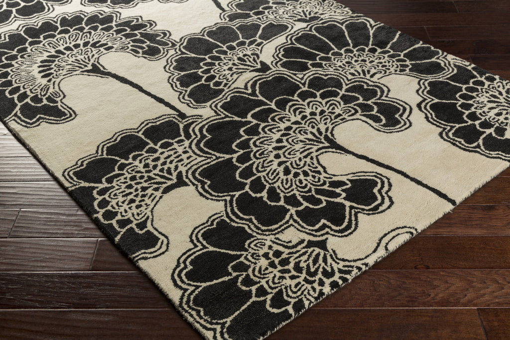 Surya Mount Perry MTP-1034 Area Rug by Florence Broadhurst 5x8 Corner Feature