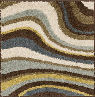 Surya Monterey MTR-1003 Chocolate Machine Loomed Area Rug 16'' Sample Swatch