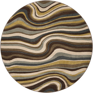 Surya Monterey MTR-1003 Chocolate Area Rug 6'7'' Round