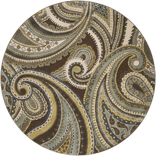 Surya Monterey MTR-1009 Olive Area Rug 6'7'' Round