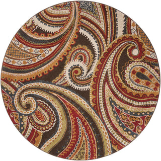 Surya Monterey MTR-1010 Burgundy Area Rug 6'7'' Round