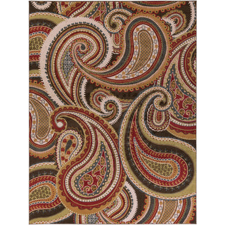 Surya Monterey MTR-1010 Burgundy Machine Loomed Area Rug 7'10'' X 10'6''