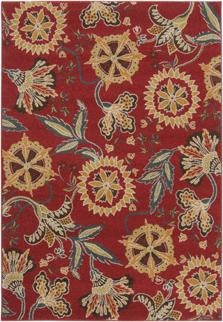 Surya Monterey MTR-1014 Burgundy Area Rug 5'3'' x 7'6''