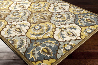 Surya Monterey MTR-1027 Olive Machine Loomed Area Rug Corner Shot