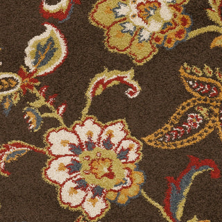 Surya Monterey MTR-1028 Chocolate Machine Loomed Area Rug Sample Swatch