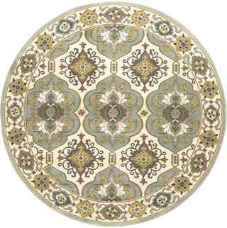 Surya Monterey MTR-1029 Light Gray Area Rug 6'7'' Round