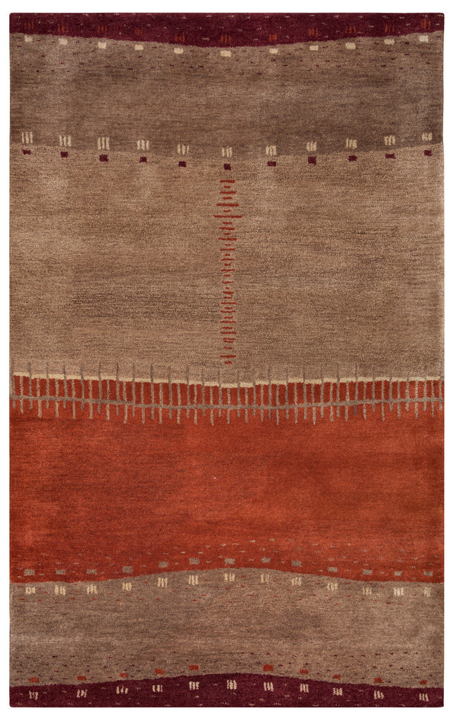 Rizzy Mojave MV3159 Maroon Area Rug Main Image 