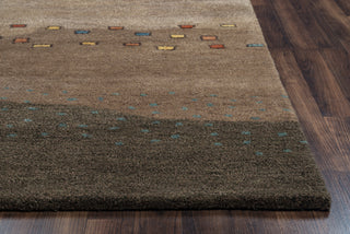 Rizzy Mojave MV3164 Tan/Brown Area Rug Edge Shot