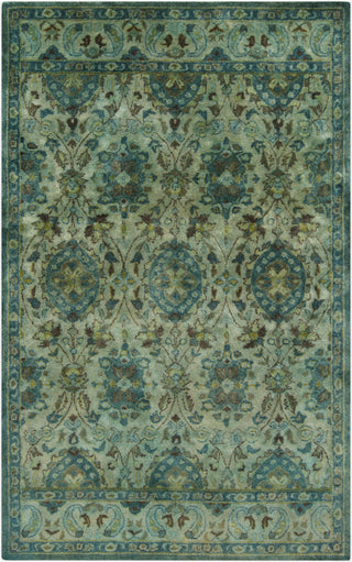 Surya Mykonos MYK-5000 Teal Area Rug 5' x 8'