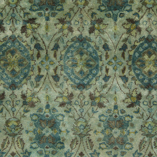 Surya Mykonos MYK-5000 Teal Hand Tufted Area Rug Sample Swatch