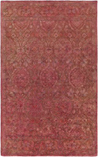 Surya Mykonos MYK-5003 Burgundy Area Rug 5' x 8'