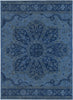 Surya Mykonos MYK-5004 Navy Area Rug 8' x 11'