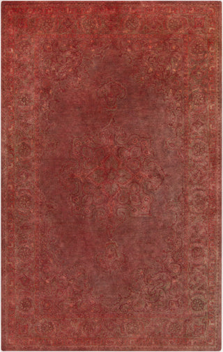 Surya Mykonos MYK-5005 Burgundy Area Rug 5' x 8'