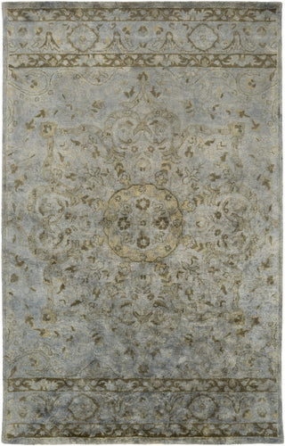 Surya Mykonos MYK-5014 Moss Hand Tufted Area Rug 5' X 8'